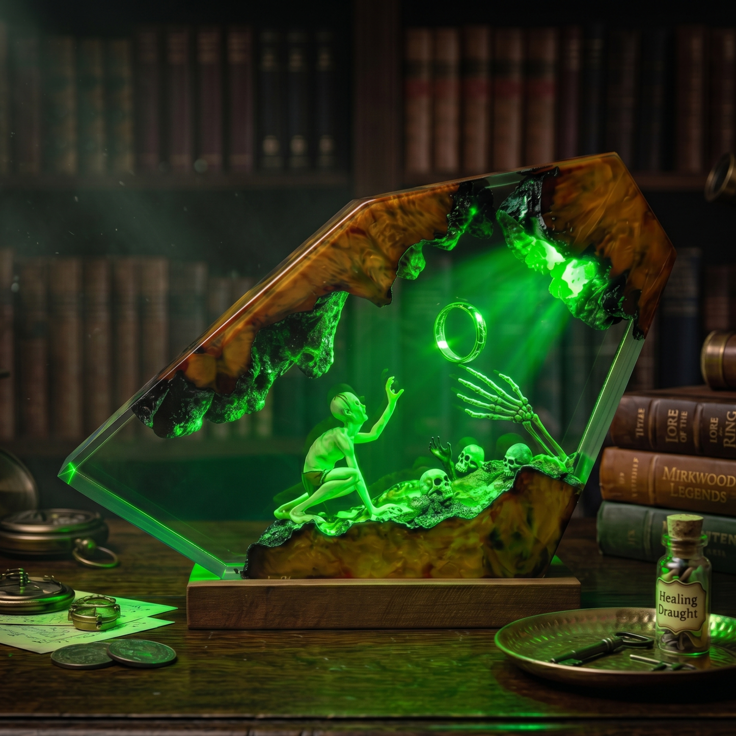 Gollum and The Ancient Ring-Bearer